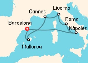 ruta crucero mediterraneo norwegian epic